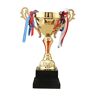 Toddmomy 1Pc Voetbal Trofee Plastic Trofeeën Golf Trofee Awards Cup Trofee Sport Wedstrijd Trofee Metalen Trofee Cup Grote Trofee Gouden Trofee Aldult Prijs Student Voetbal Trofee Voor