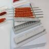 PArfco Kebab Maker, Handmatige Kabob Mould, Kebab Press Mould, Barbecue Spies Mold (2 stuks)