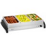 Royal Catering RCHP-400/3 Buffet Warmer 3 x 2 Liter 45-85 °C Warmhoudplaat 52,5 x 35,5 cm 400 w Chafing Dish voor Buffet Partijtjes of in de Catering