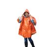 Sol Survival/Survival Poncho, Unisex, Volwassenen, Oranje, Eenheidsmaat (maat fabrikant: 142 cm x 96,5 cm)