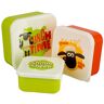 Puckator Shaun The Sheep Lunchboxen, 3 stuks