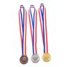 KICHOUSE 3Pcs Blanco Medaille Concurrentie Medailles Gouden Medaille School Sport Medaille Race Medailles Universele Medaille Award Medaille Medailles Met Winnaar Medailles Zilveren