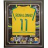 UF UNDISPUTED FRAMING RONALDINHO gesigneerd shirt gesigneerd shirt gesigneerd jersey