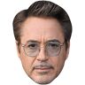 Celebrity Cutouts Robert Downey Jr (Stubble) Masker van beroemdheden