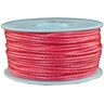 Dyneema rope 2 mm diameter red Dyneema Touw Diameter 2 mm 30 meter kleur rood