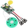 Tbest Wenskaart Chip, DIY Wenskaart Chip 120 Seconden Opneembare Voice Sound Chip Module