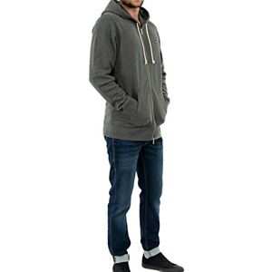 Levi's FELPA CON ZIP UOMO GRIGIO Levi's FELPA CON ZIP UOMO GRIGIO