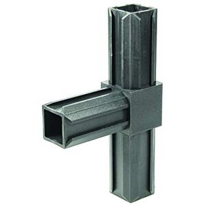 ALBERTS - 426453 - Zwart - 30x30x2.0mm - Pijpverbinder ALBERTS - 426453 - Zwart - 30x30x2.0mm - Pijpverbinder