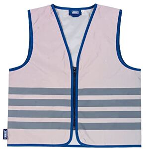 ABUS waarschuwingsvest voor kinderen Lumino Urban Vest Kids volledig reflecterend veiligheidsvest voor betere zichtbaarheid 's nachts met ritssluiting maat L ABUS waarschuwingsvest voor kinderen Lumino Urban Vest Kids volledig reflecterend veiligheidsvest voor betere zichtbaarheid 's nachts met ritssluiting maat L