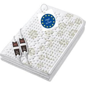 Beurer UB 68 XXL dubbele elektrische onderdeken, 2 aparte temperatuurzones, veiligheidssysteem, timerfunctie, 150 x 160 cm Beurer UB 68 XXL dubbele elektrische onderdeken, 2 aparte temperatuurzones, veiligheidssysteem, timerfunctie, 150 x 160 cm