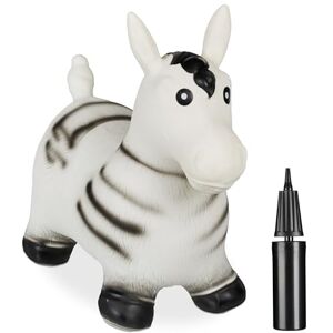 Relaxdays Zebra Opblaasbaar Speelgoed - Kinderen, Balans, BPA-vrij Relaxdays Zebra Opblaasbaar Speelgoed - Kinderen, Balans, BPA-vrij