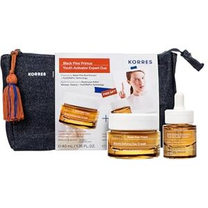 Korres Zwarte dennenboom Dag & Serum Set - Rimpelverlichting Korres Zwarte dennenboom Dag & Serum Set - Rimpelverlichting