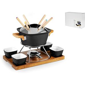 H-H Model 728396 - Aluminium Fondue Set voor Kaas, Chocolade, Vlees H-H Model 728396 - Aluminium Fondue Set voor Kaas, Chocolade, Vlees