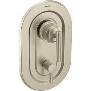 Moen T2900BN Gibson Posi-Temp met ingebouwde 3-functie Transfer Trim Kit zonder klep, geborsteld nikkel (BN) Moen T2900BN Gibson Posi-Temp met ingebouwde 3-functie Transfer Trim Kit zonder klep, geborsteld nikkel (BN)