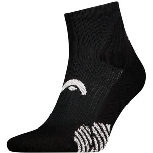 HEAD Padel Sokken Quarter 1-pack Zwart-39/42 - Unisex HEAD Padel Sokken Quarter 1-pack Zwart-39/42 - Unisex