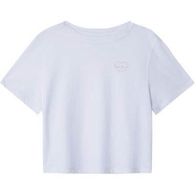 Pepe Jeans Meisje Amanda T-shirt, wit (wit), 8, Wit (wit), 8 jaar Pepe Jeans Meisje Amanda T-shirt, wit (wit), 8, Wit (wit), 8 jaar