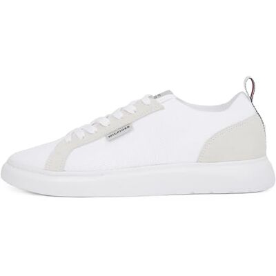 Tommy Hilfiger Mono-Sock Breigoed Sneakers - Sneakers Tommy Hilfiger Mono-Sock Breigoed Sneakers - Sneakers
