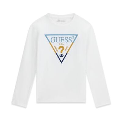GUESS Ls T-shirt LS voor jongens (pak van 1) GUESS Ls T-shirt LS voor jongens (pak van 1)