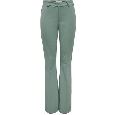 ONLY Dames Onlpeach Mw Flared Pant TLR Noos, Laurel Krans, 36W x 32L, laurierkrans, 36W / 32L ONLY Dames Onlpeach Mw Flared Pant TLR Noos, Laurel Krans, 36W x 32L, laurierkrans, 36W / 32L
