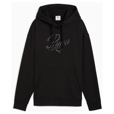 PUMA Unisex Ess Script Comfort Hoodie Fl Hoodies (pak van 1) PUMA Unisex Ess Script Comfort Hoodie Fl Hoodies (pak van 1)