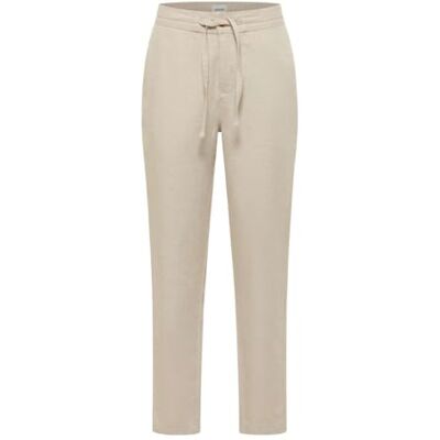 MUSTANG heren Broek voor vrije tijd Style Milano Linen Jogger MUSTANG heren Broek voor vrije tijd Style Milano Linen Jogger