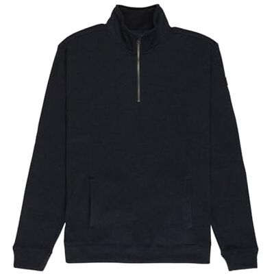 Quiksilver Keller fleecetrui met 1/4 ritssluiting, zwart, XXL Quiksilver Keller fleecetrui met 1/4 ritssluiting, zwart, XXL