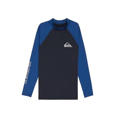 Quiksilver UPF 50 Surf T-shirt met lange mouwen Everyday UPF50 LS Jeugd Jongens Blauw Quiksilver UPF 50 Surf T-shirt met lange mouwen Everyday UPF50 LS Jeugd Jongens Blauw