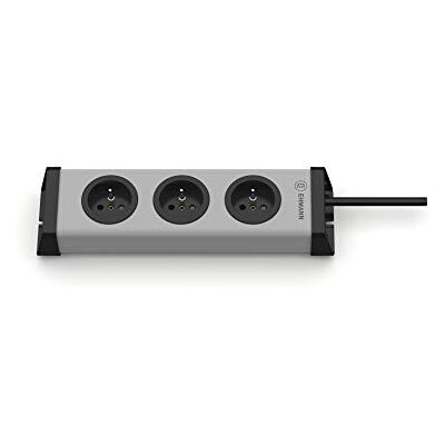 Ehmann 0200x02032303 Grijze stekkerdoos - Power Strip Ehmann 0200x02032303 Grijze stekkerdoos - Power Strip