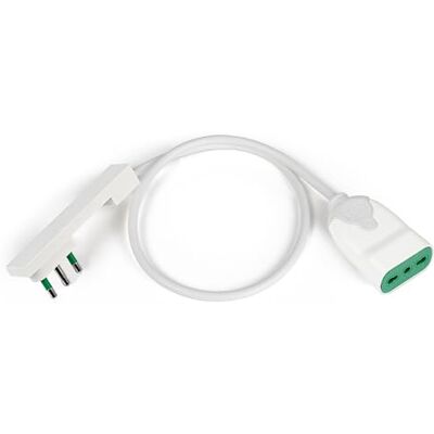 MARCA Fme ART.92.012 Ruimtebesparende 16A Verlengsnoer - Stekkerdoos MARCA Fme ART.92.012 Ruimtebesparende 16A Verlengsnoer - Stekkerdoos
