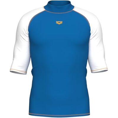 ARENA Men's Rash Vest S/S Graphic Rash Guard Shirt Heren ARENA Men's Rash Vest S/S Graphic Rash Guard Shirt Heren