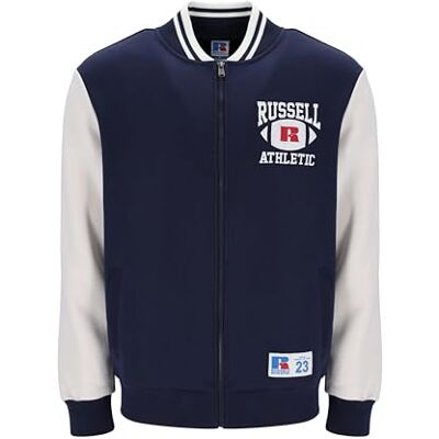 Russell Athletic Sportjack voor heren Bomber Ty marineblauw Russell Athletic Sportjack voor heren Bomber Ty marineblauw