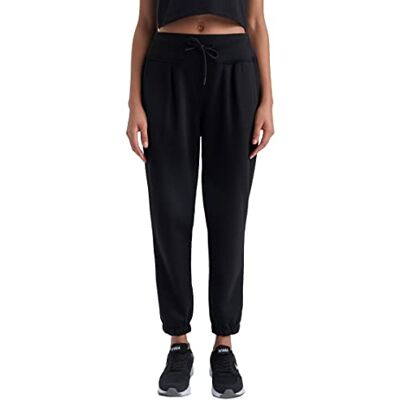 DeFacto Casual broek voor dames, zwart, L DeFacto Casual broek voor dames, zwart, L