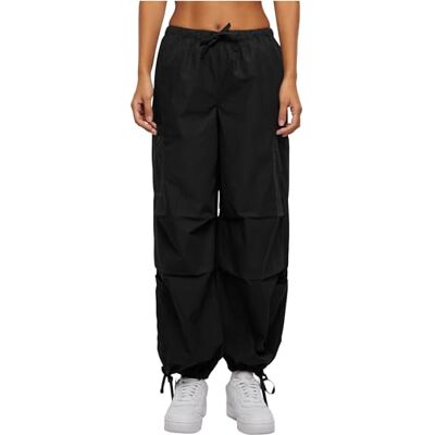 Urban Classics dames Broek Katoenen Cargobroek Voor Dames Urban Classics dames Broek Katoenen Cargobroek Voor Dames