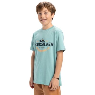 Quiksilver Ev Typed Out Ss Yth jongens Ondershirt Quiksilver Ev Typed Out Ss Yth jongens Ondershirt