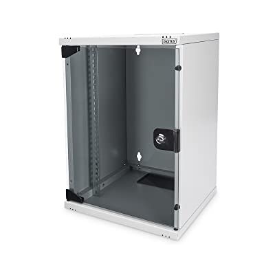 Digitus netwerkkast 10 inch – 9U – wandmontage – HxBxD 464x312x300 mm – bruikbare diepte 240 mm – draagvermogen 30 kg – veiligheidsglazen deur met slot – SOHO-serie – grijs Digitus netwerkkast 10 inch – 9U – wandmontage – HxBxD 464x312x300 mm – bruikbare diepte 240 mm – draagvermogen 30 kg – veiligheidsglazen deur met slot – SOHO-serie – grijs