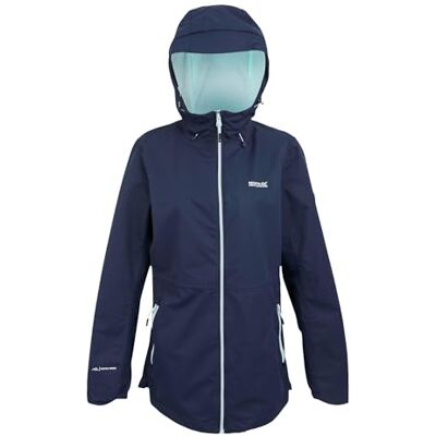 Regatta Dames Hamara Outdoor Actieve Jassen Waterdichte Shell, Ademend & Duurzaam Perfect voor Buiten, Wandelen, Wandelen & Kamperen Regatta Dames Hamara Outdoor Actieve Jassen Waterdichte Shell, Ademend & Duurzaam Perfect voor Buiten, Wandelen, Wandelen & Kamperen