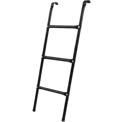 Relaxdays trampoline ladder, 3 treden, staal, zwart, 96x38x5.5 cm, universeel, om in te haken Relaxdays trampoline ladder, 3 treden, staal, zwart, 96x38x5.5 cm, universeel, om in te haken