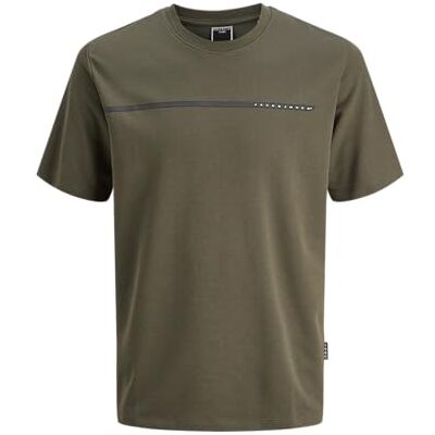 JACK & JONES Junior Jcofusion T-shirt met volledige branding, grape leaf, 128 JACK & JONES Junior Jcofusion T-shirt met volledige branding, grape leaf, 128