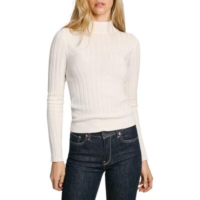 Pepe Jeans Dames Izabel Coltrui, Knitwear, Wit, XL, Wit (Mousse Wit), XL Pepe Jeans Dames Izabel Coltrui, Knitwear, Wit, XL, Wit (Mousse Wit), XL