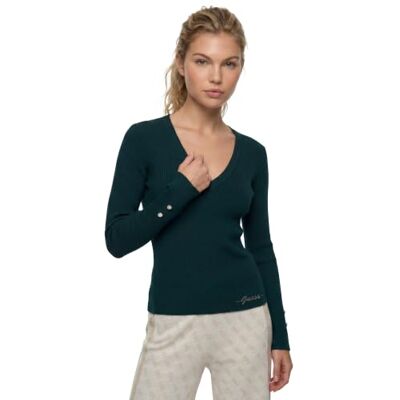 GUESS Dames Ls Vn Ellie SWTR LS VN Ellie SWTR (Pack van 1) GUESS Dames Ls Vn Ellie SWTR LS VN Ellie SWTR (Pack van 1)