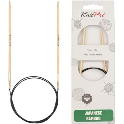 KnitPro - Bamboo Rundstickor - 60 cm - 3,50 mm - Knitting Needle KnitPro - Bamboo Rundstickor - 60 cm - 3,50 mm - Knitting Needle
