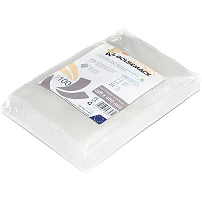 Bolsemack - 300x400 gegroefd - 30x40 cm - 100 stuks - Vacuümzak Bolsemack - 300x400 gegroefd - 30x40 cm - 100 stuks - Vacuümzak