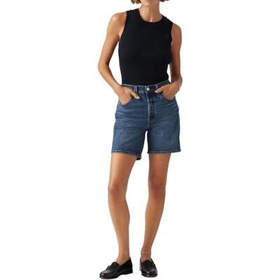 Levi's dames Shorts 501 Mid Thigh Short Levi's dames Shorts 501 Mid Thigh Short