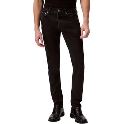 Calvin Jeans Jeans voor heren, Zwart (Ck Essential Black), 29W / 32L Calvin Jeans Jeans voor heren, Zwart (Ck Essential Black), 29W / 32L