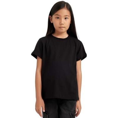 DeFacto Mädchen Kurzarm T-shirt Top Für Mädchen Bluse Trikot – Bequemes Und Stylisches Oberteil Reizeit Und Sport meisjes T-Shirt DeFacto Mädchen Kurzarm T-shirt Top Für Mädchen Bluse Trikot – Bequemes Und Stylisches Oberteil Reizeit Und Sport meisjes T-Shirt