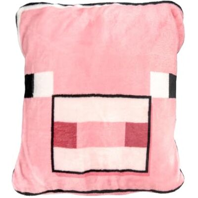 Paladone Minecraft Varken Kussen Deken - Kussen Deken Paladone Minecraft Varken Kussen Deken - Kussen Deken