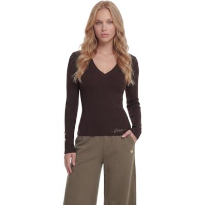 GUESS Dames Ls Vn Ellie SWTR LS VN Ellie SWTR (Pack van 1) GUESS Dames Ls Vn Ellie SWTR LS VN Ellie SWTR (Pack van 1)