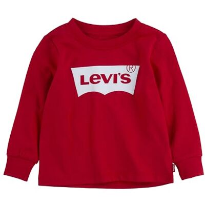 Levi's Kids l/s Batwing Tee Baby Jongens, Superred, Eén maat Levi's Kids l/s Batwing Tee Baby Jongens, Superred, Eén maat