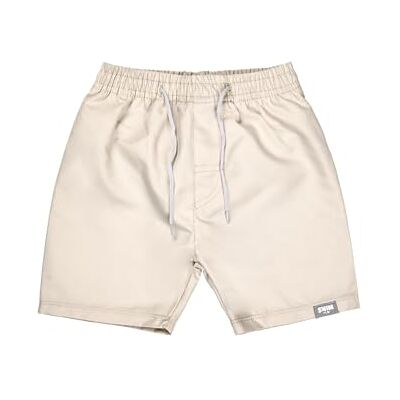 Sterntaler Zwemshorts, effen, uv-bescherming 50+, voor jongens, beachwear, sneldrogend, babyzwembroek met luierinzetstuk tot maat 86/92 en verstelbaar trekkoord in de tailleband, beige, 92 Sterntaler Zwemshorts, effen, uv-bescherming 50+, voor jongens, beachwear, sneldrogend, babyzwembroek met luierinzetstuk tot maat 86/92 en verstelbaar trekkoord in de tailleband, beige, 92