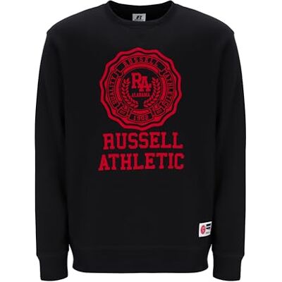 Russell Athletic ATH Hoodie voor heren, roze, zwart Russell Athletic ATH Hoodie voor heren, roze, zwart